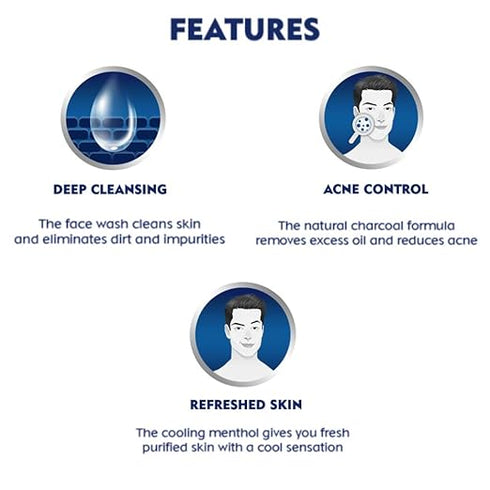 Nivea All in 1 Charcoal Face Wash